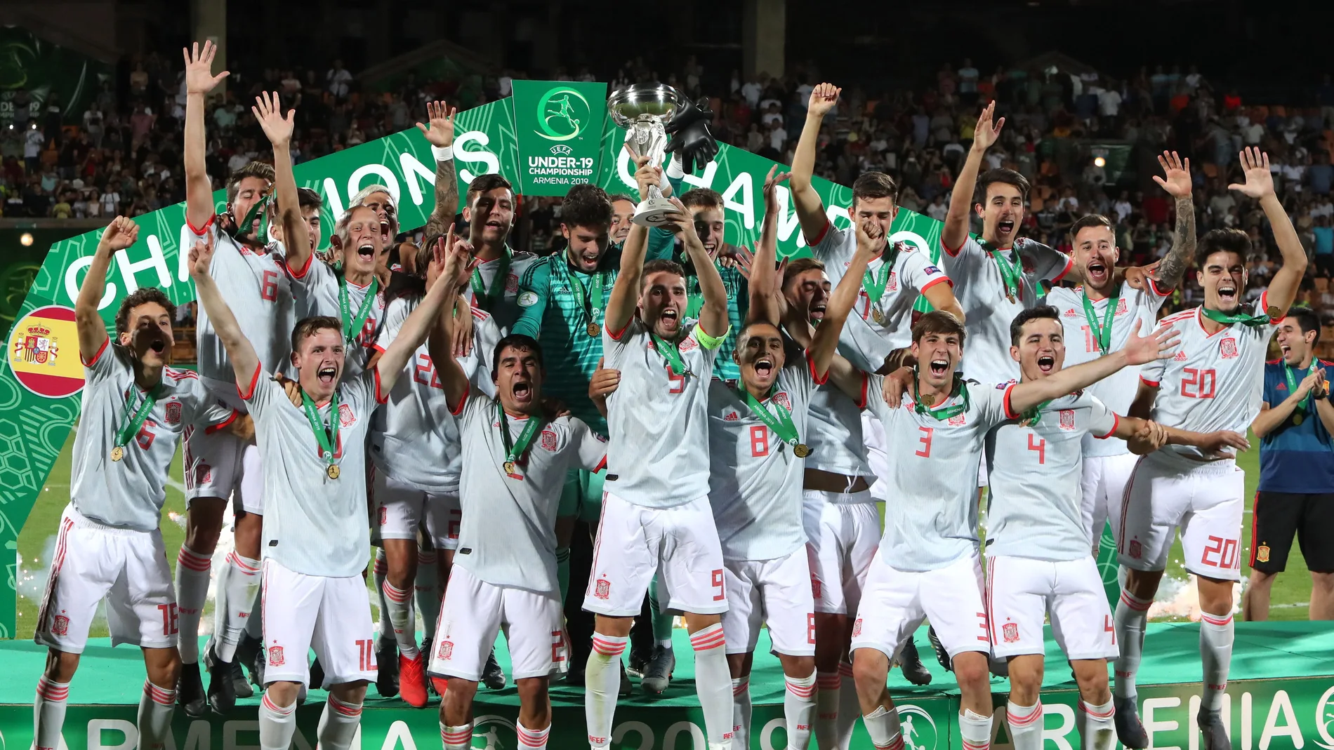 La selección española sub 19 se proclama campeona de Europa La selección española sub 19 se proclama campeona de Europa