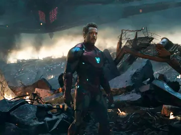 Iron Man en una escena de 'Vengadores: Endgame' Iron Man en una escena de 'Vengadores: Endgame'
