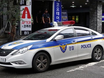 Coche de la Policía de Corea del Sur