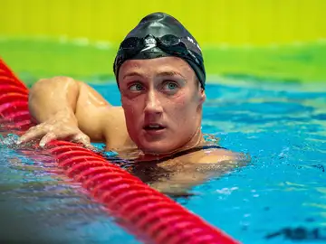Mireia Belmonte durante el Mundial de Natación de Gwangju Mireia Belmonte durante el Mundial de Natación de Gwangju