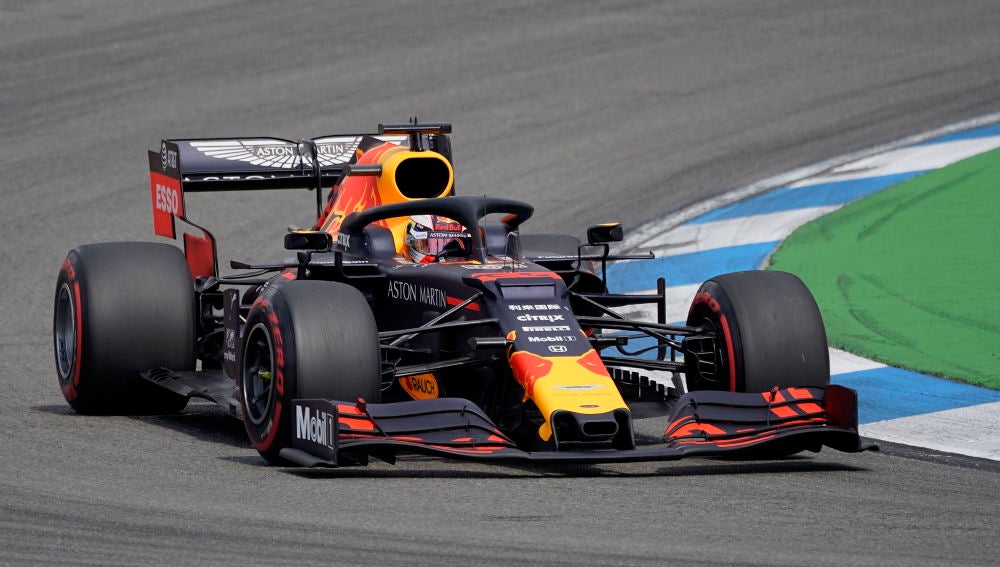 Max Verstappen, durante el GP de Alemania