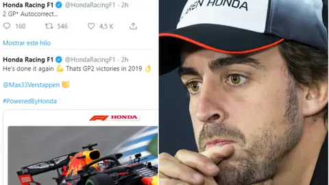 El recado de Honda a Fernando Alonso El recado de Honda a Fernando Alonso