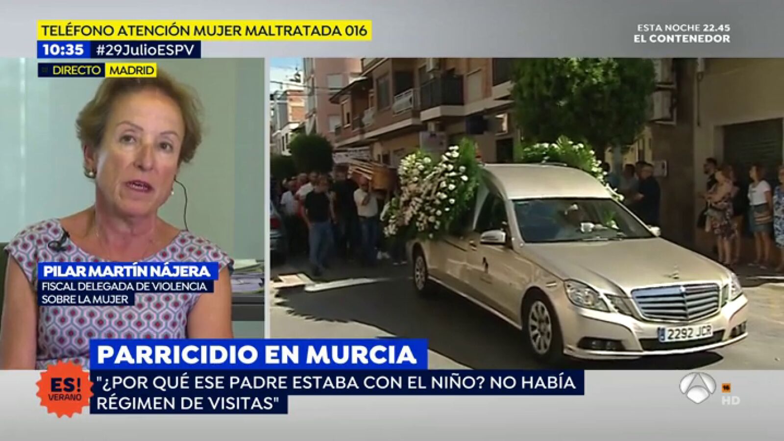 La Fiscalía investiga por qué el menor asesinado en Beniel estaba con su padre