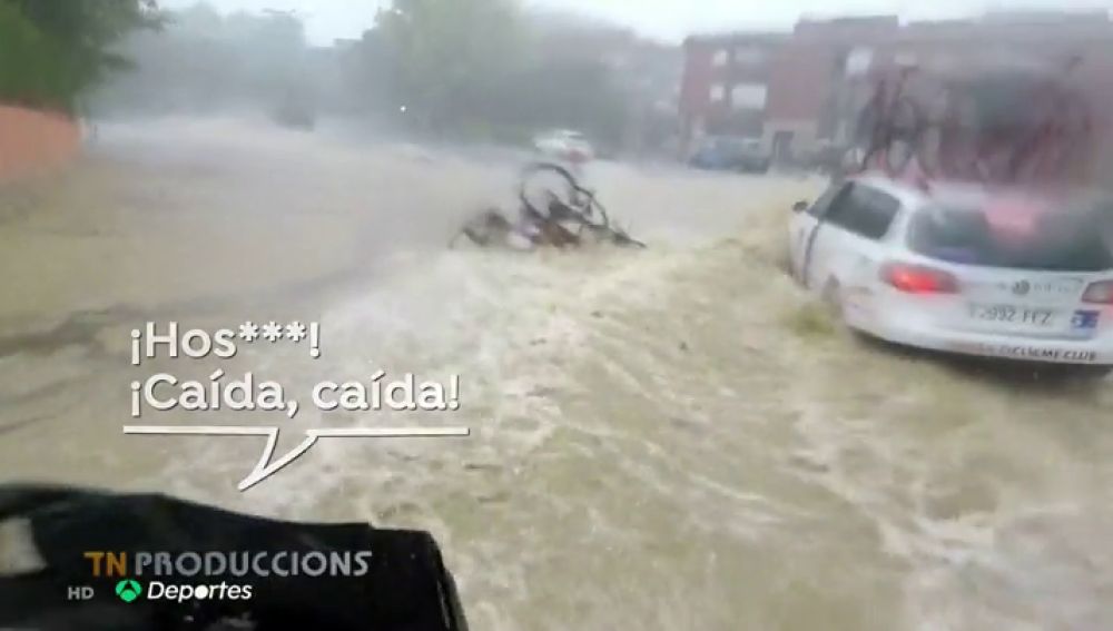 Los protagonistas de lo ocurrido en la Vuelta al Penedés, indignados: "Las condiciones eran inaceptables"