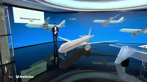 Nuevo récord de vuelos: 230.000 en un solo día Nuevo récord de vuelos: 230.000 en un solo día