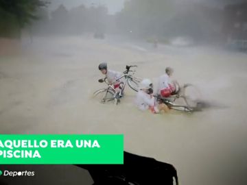 Ciclistas al agua: la contrarreloj de la Vuelta al Penedés que debió ser neutralizada