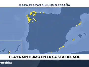 Estas son las playas españolas donde está prohibido fumar Estas son las playas españolas donde está prohibido fumar