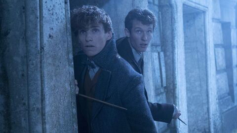 Newt Scamander y Theseus en 'Animales Fantásticos: Los crímenes de Grindelwald'