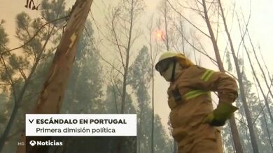Dimite un alto cargo de Portugal por la compra de lotes antiicendios