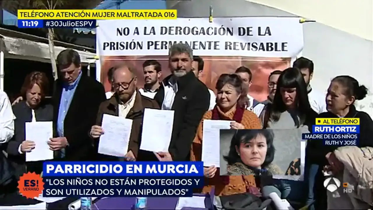 Ruth Ortiz, sobre el parricidio de Murcia: "Es doloroso y trae recuerdos"