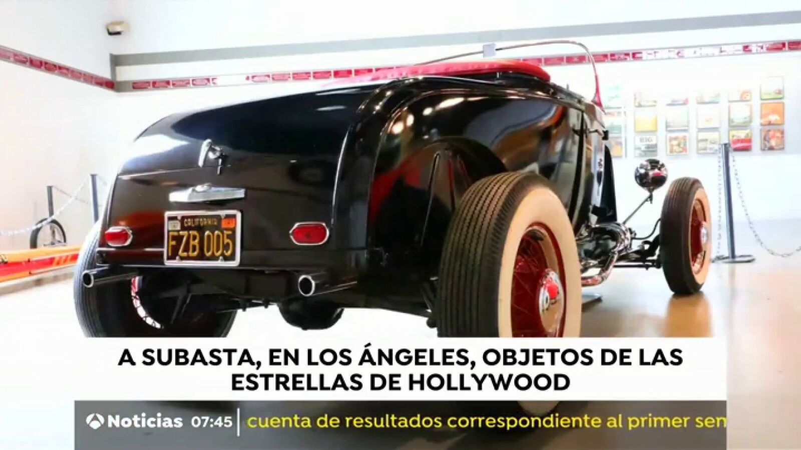 Los objetos de las estrellas de Hollywood salen a subasta en Los Ángeles