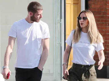 Edurne y David De Gea Edurne y David De Gea