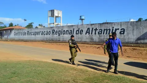 Motín en una cárcel de Brasil Motín en una cárcel de Brasil