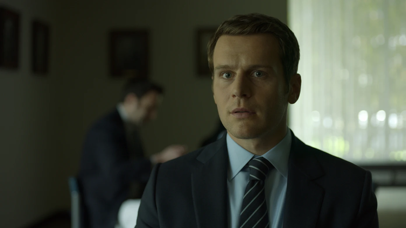 Jonathan Groff en 'Mindhunter' Jonathan Groff en 'Mindhunter'