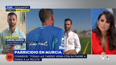 La última persona que vio al menor de Beniel con vida: 