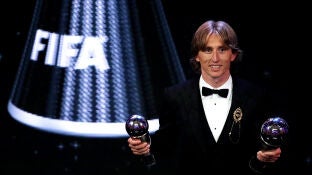 Luka Modric, ganador del premio The Best 2018