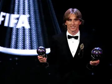 Palmarés del The Best: Los ganadores de los premios de la FIFA | Luka Modric, ganador del premio The Best 2018 Palmarés del The Best: Los ganadores de los premios de la FIFA | Luka Modric, ganador del premio The Best 2018