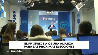 Casado quiere una lista conjunta con Ciudadanos tras los buenos resultados en Navarra