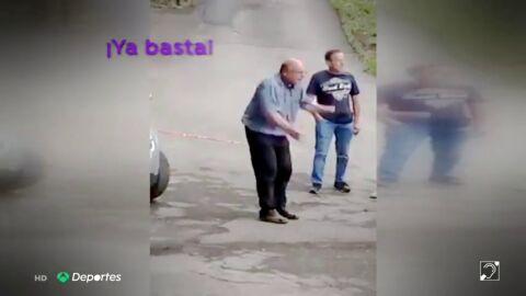 Un cura estalla contra los espectadores de un rally al grito de profanadores