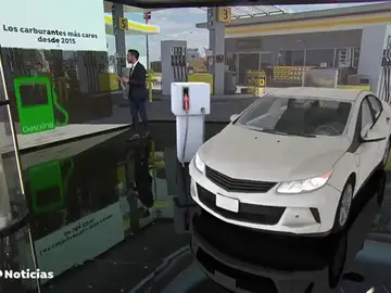 REEMPLAZO El precio de la gasolina y del gasóleo toca nuevos máximos desde 2015 REEMPLAZO El precio de la gasolina y del gasóleo toca nuevos máximos desde 2015