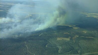Estabilizado el incendio de Barchín del Hoyo, en Cuenca