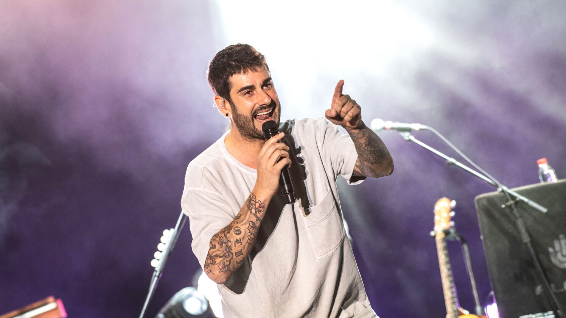 Melendi arrasa el Auditorio en el festival de Starlite de Marbella