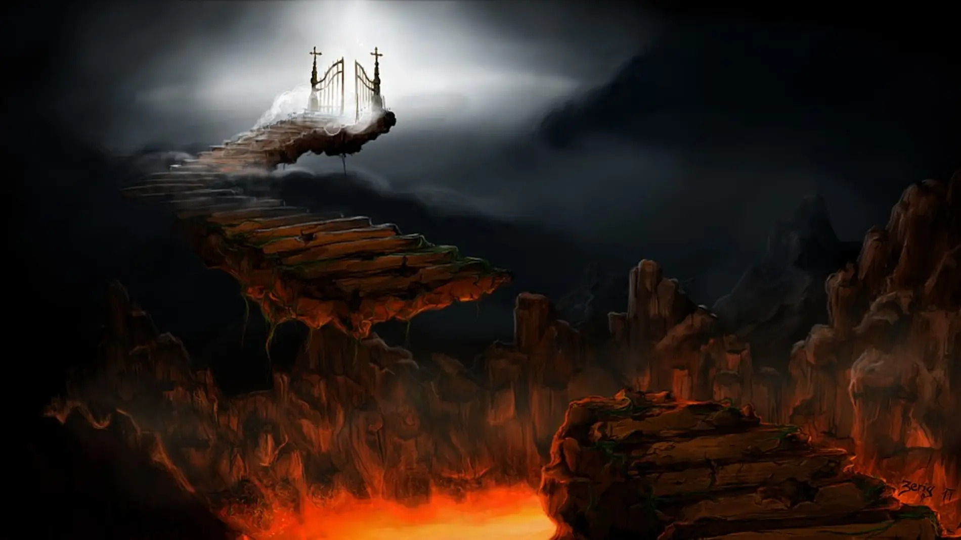 Ilustración del infierno
