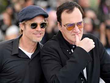 Brad Pitt y Quentin Tarantino Brad Pitt y Quentin Tarantino