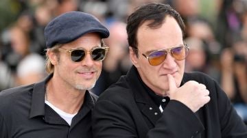 Brad Pitt y Quentin Tarantino