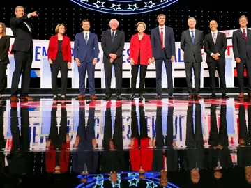 Debate demócrata en Estados Unidos Debate demócrata en Estados Unidos