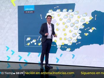 Fuertes vientos en el sureste de la península y en zonas de Canarias