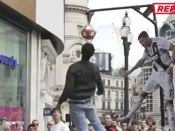 'Ronaldo Header Challenge': dan ¡1.000 libras! si consigues saltar tanto como Cristiano 'Ronaldo Header Challenge': dan ¡1.000 libras! si consigues saltar tanto como Cristiano