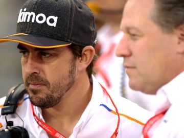 Fernando Alonso en el GP de Bahrain