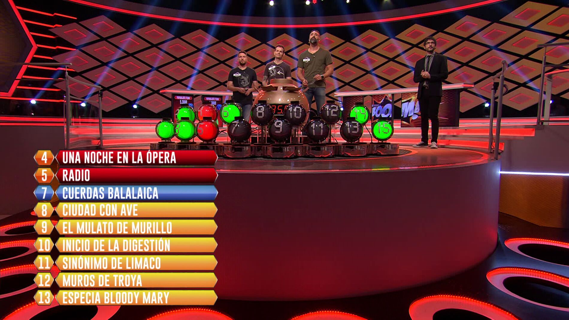 La desastrosa bomba final del 'Paparajote team' con bronca incluida de Juanra Bonet en '&iexcl;Boom!': "Hab&eacute;is dejado tirado a Juan"