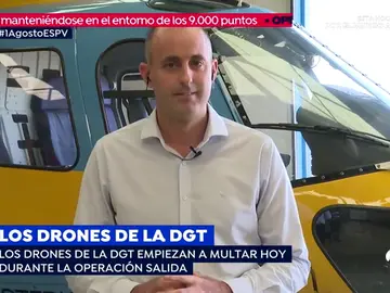 Los drones de la DGT empiezan a multar Los drones de la DGT empiezan a multar
