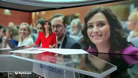 Ayuso confirma el 'sí' a Vox y espera que su investidura como presidenta de la Comunidad de Madrid sea lo antes posible Ayuso confirma el 'sí' a Vox y espera que su investidura como presidenta de la Comunidad de Madrid sea lo antes posible