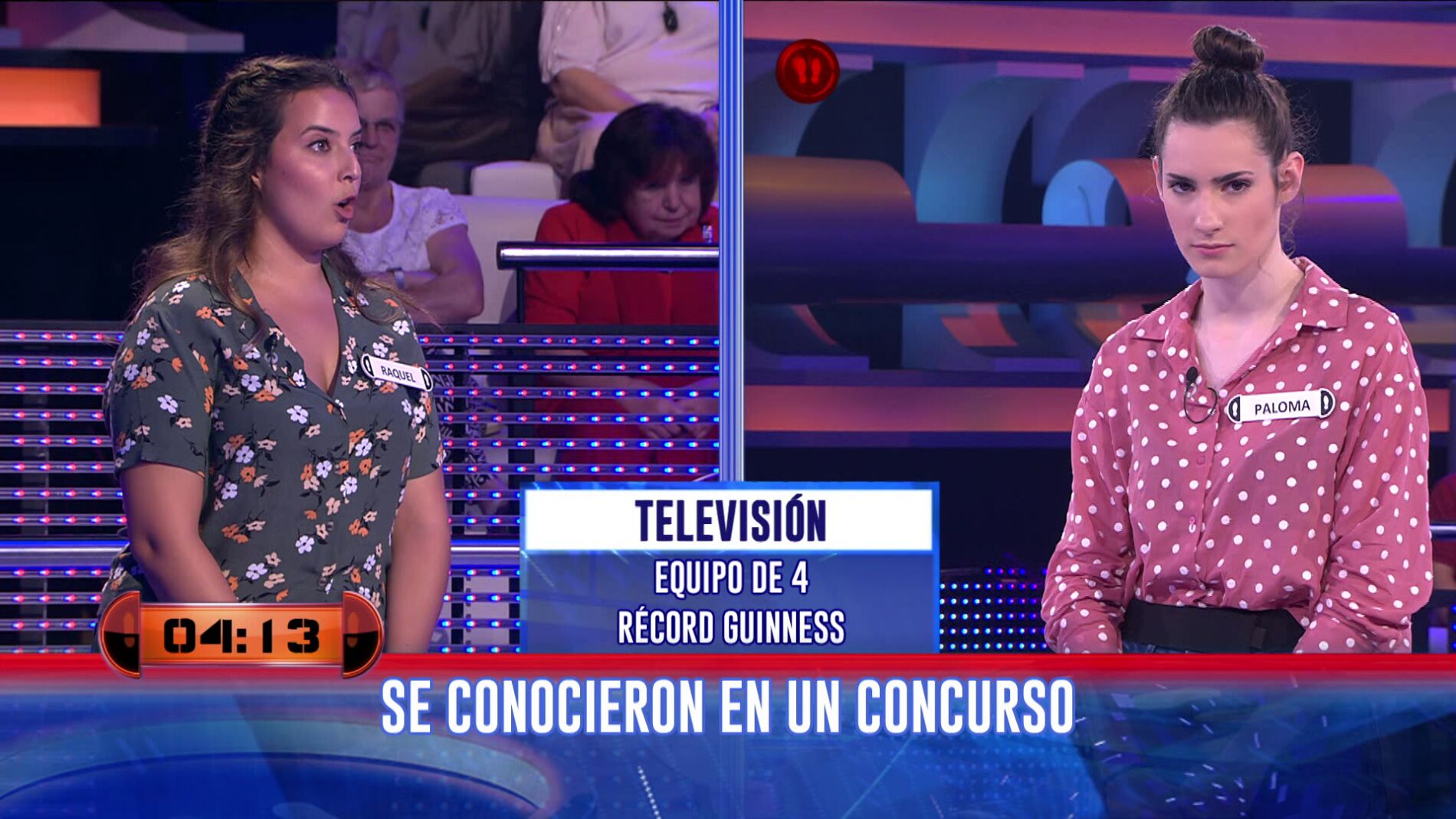 La pista de una concursante coloca a Raquel en la trampilla central