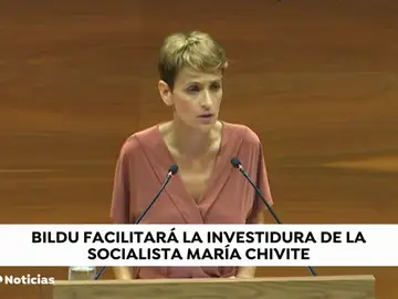 María Chivite no consigue ser investida en la primera votación María Chivite no consigue ser investida en la primera votación