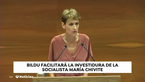 María Chivite no consigue ser investida en la primera votación María Chivite no consigue ser investida en la primera votación