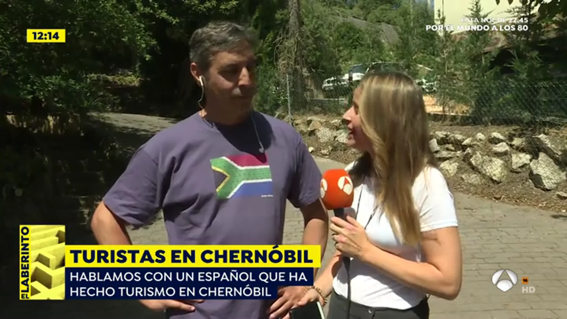 Héctor, turista de Chernóbil: "Asumo el riesgo, nadie me ha obligado a ir allí"