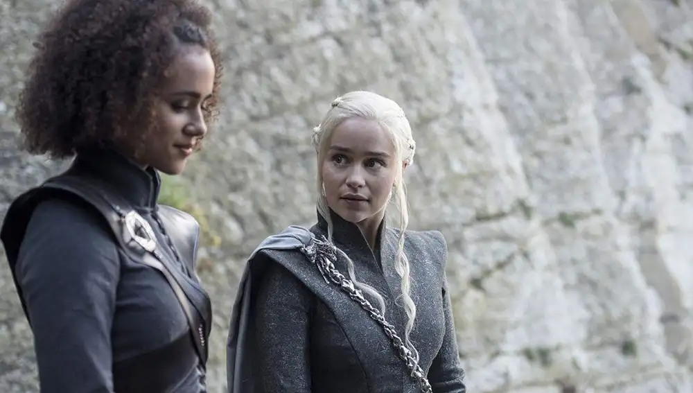 Missandei y Daenerys Targaryen