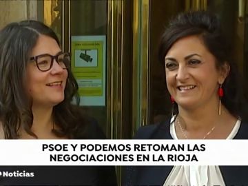 PSOE y Podemos retoman las negociaciones en La Rioja