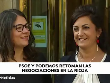 PSOE y Podemos retoman las negociaciones en La Rioja PSOE y Podemos retoman las negociaciones en La Rioja