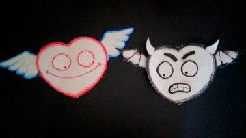 Ángel y demonio