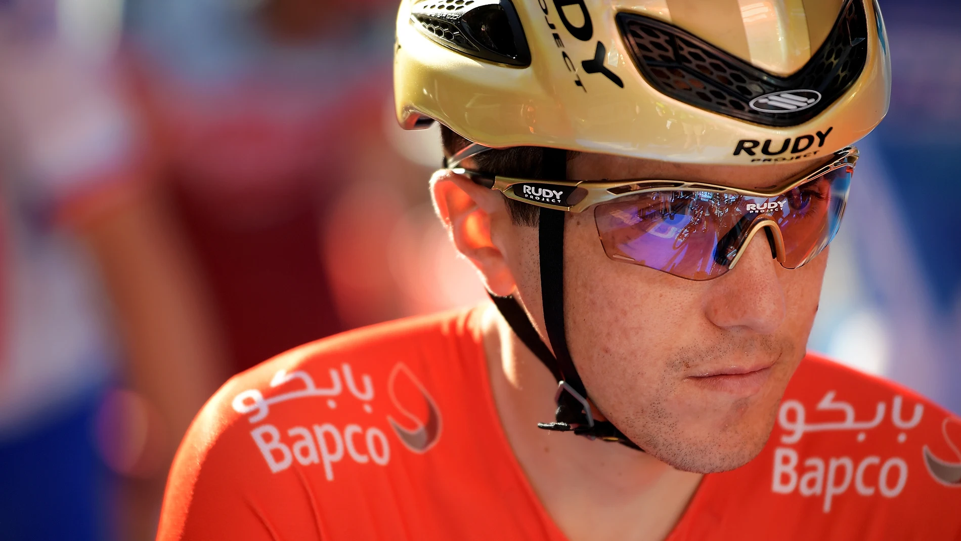 Domenico Pozzovivo, ciclista del Bahrain Merida Domenico Pozzovivo, ciclista del Bahrain Merida