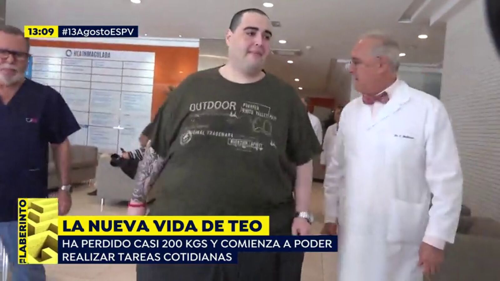 La nueva vida de Teo tras perder 200 kilos en un año: 