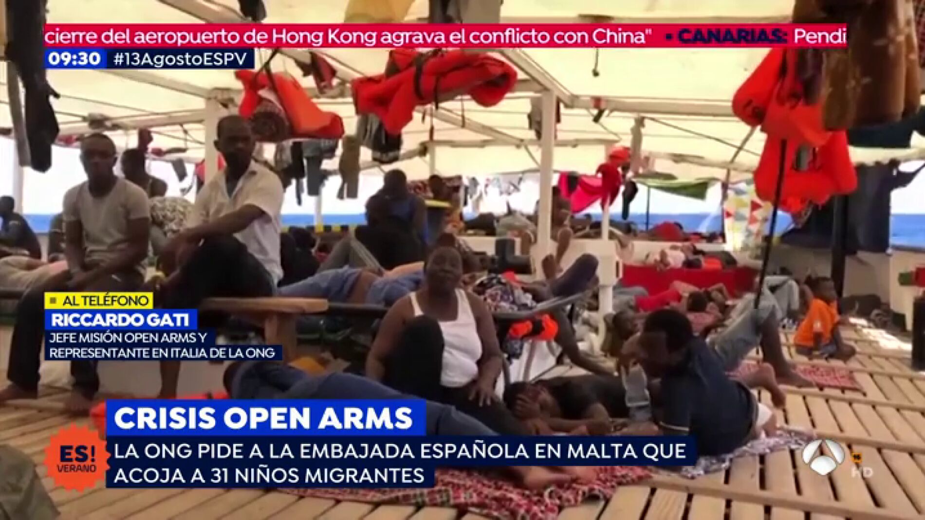 Crisis del open arms