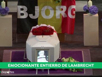 Emocionante entierro de Bjorg Lambrecht: amigos y familia le dan el último adiós