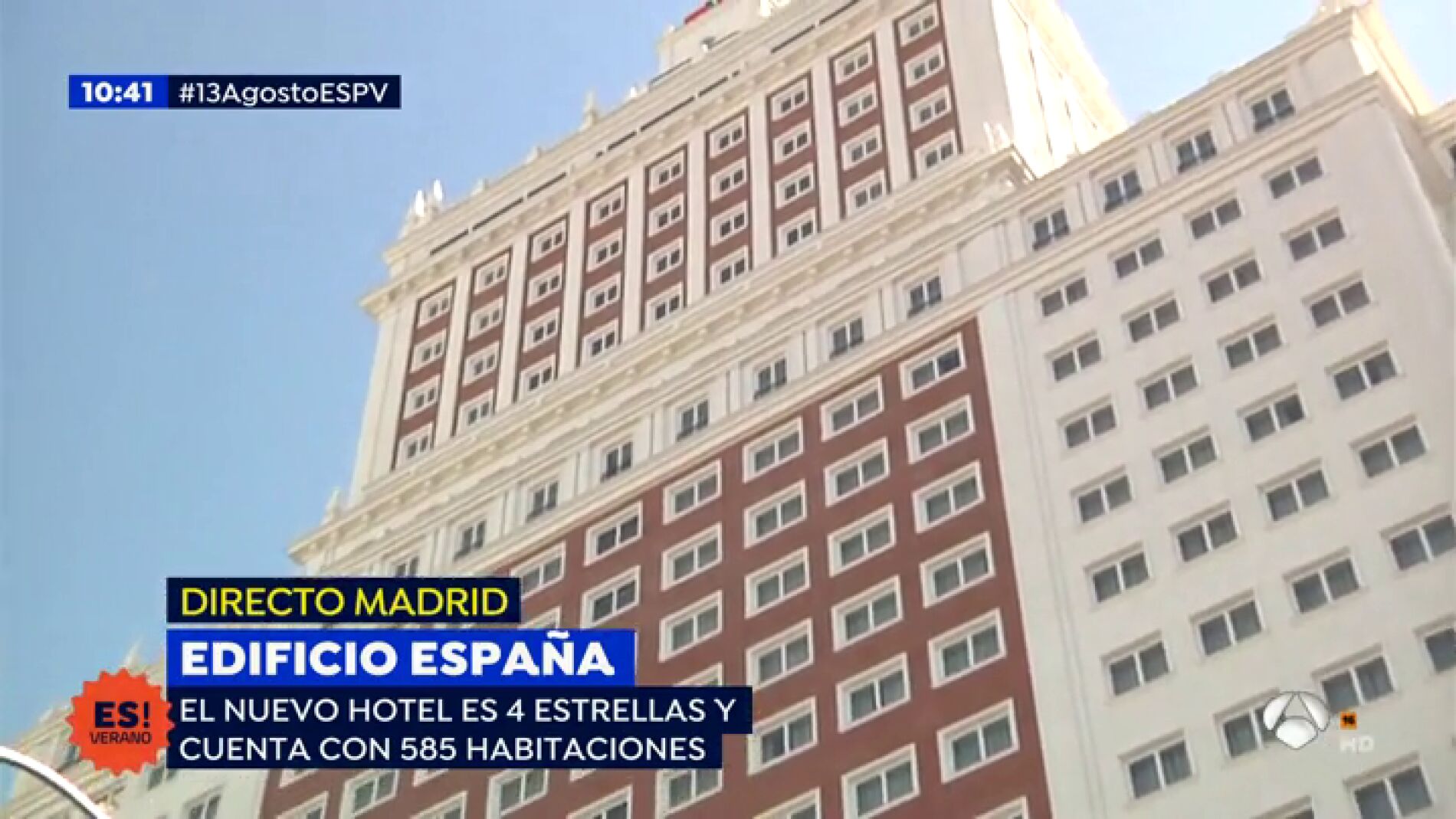 Edificio Espa&ntilde;a nuevo hotel de 4 estrellas 