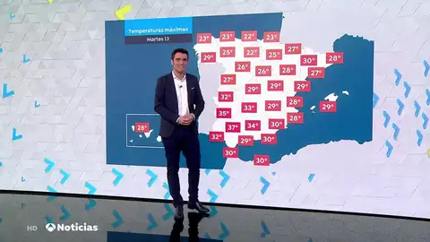 Los termómetros vuelven a subir pero sin dejar temperaturas muy calurosas Los termómetros vuelven a subir pero sin dejar temperaturas muy calurosas
